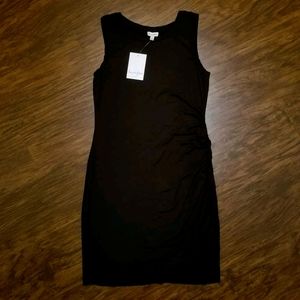 Love Fire Black Bodycon Fitted Dress